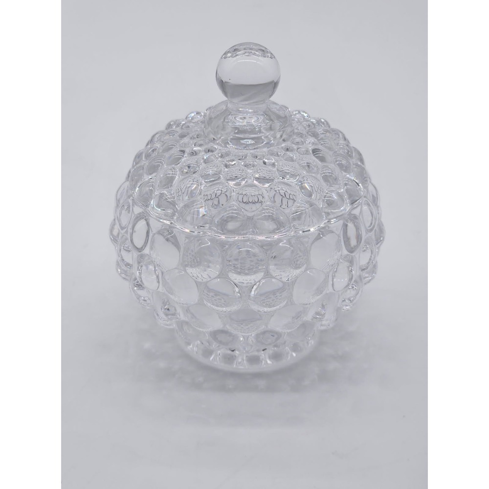 Glass Candy Dish with Lids Candy Jar with Lid Misc Jar Spring Elegant